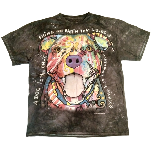 2014 Dean Russo Art Pitbull Shirt Sz. L - Picture 1 of 5